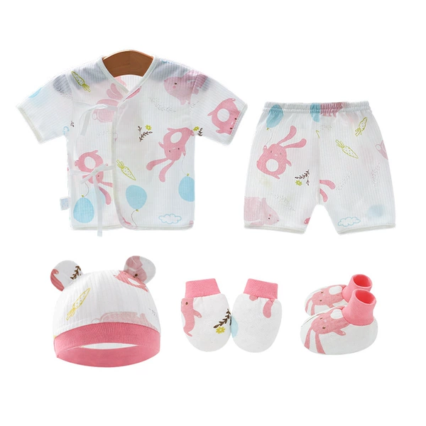 Rabbit, set, with short sleeve