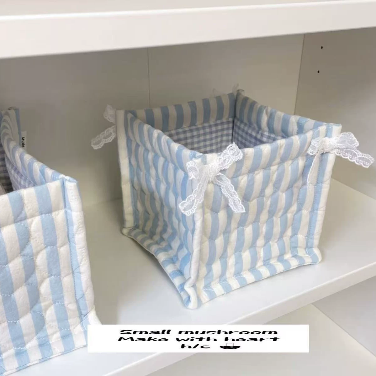 Cute square storage system, table storage basket, new collection