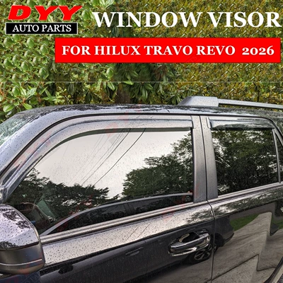 Hilux Travo Window Rain Guards, Other Automotive Exterior Supplies