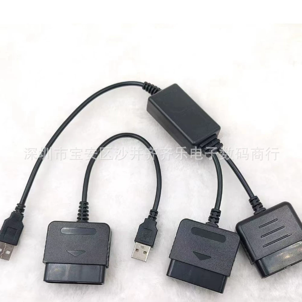 Ручка PS3 линия вращения линия ПК на PS2 ручка конвертация одна две PS2 ручка кабель линии PS2 ручка