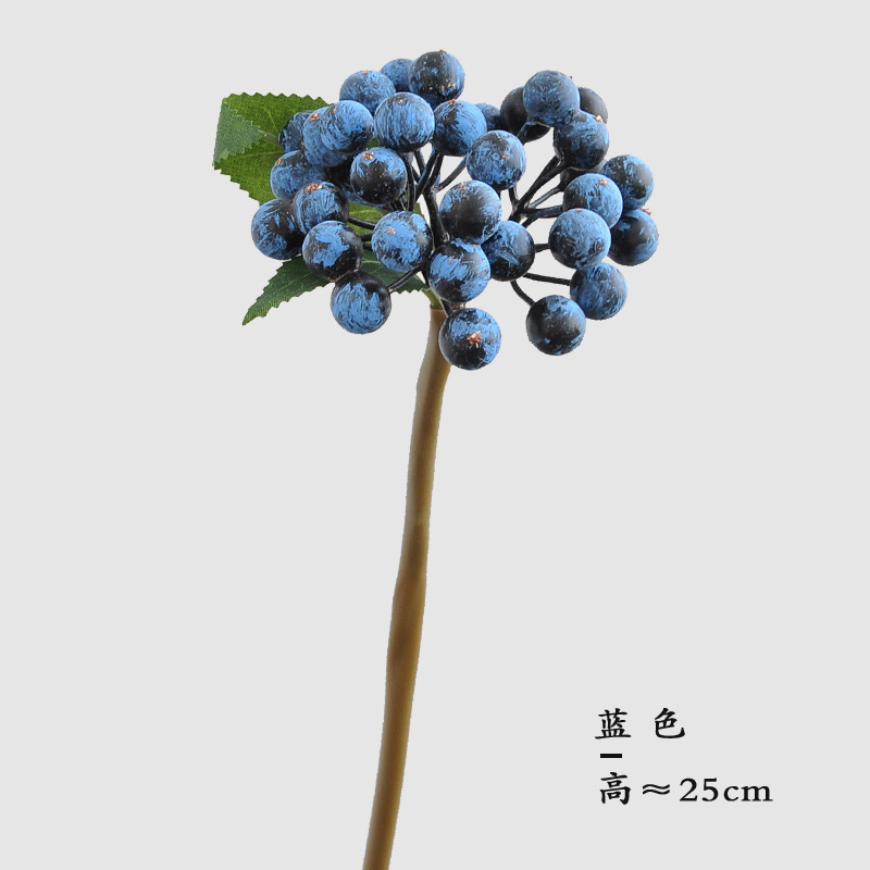 파란색