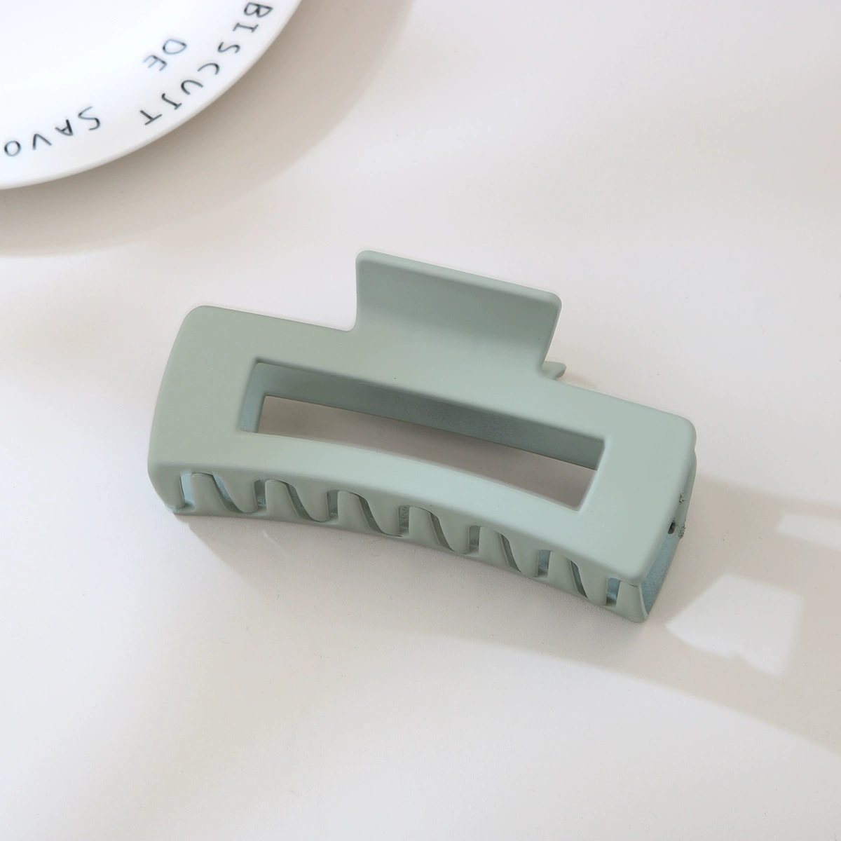 (Cross-border trading), rectangular matte crab pin, big shark, hairgrip, Amazon, simple and elegant design