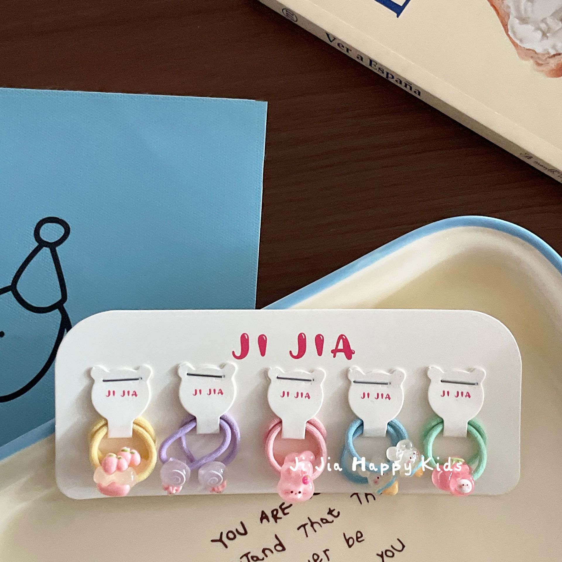 小熊兔子发绳