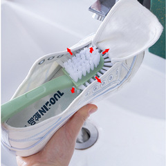 Household shoe brush, shoe cleaning magic soft bristle brush, no dead angle gap wall-mounted cleaning brush
