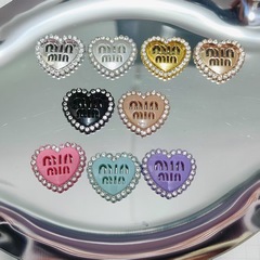 新しい愛min点ドリルdiyヘアピン髪飾り携帯ケース洞靴ヘアピン手作り材料卸売り