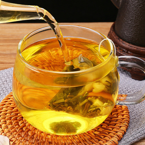 Mint Sanqing tea factory direct sales jasmine osmanthus cold brew herbal tea tea bags on behalf of Sanqing mint tea