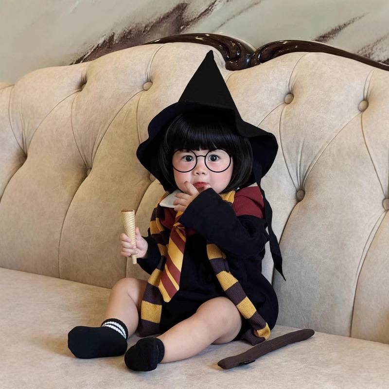 South Korea same baby clothes Harry potter styling clothes Harry Potter shooting props BodySuit South Korea same baby clothes Harry potter styling clothes Harry Potter shooting props BodySuit