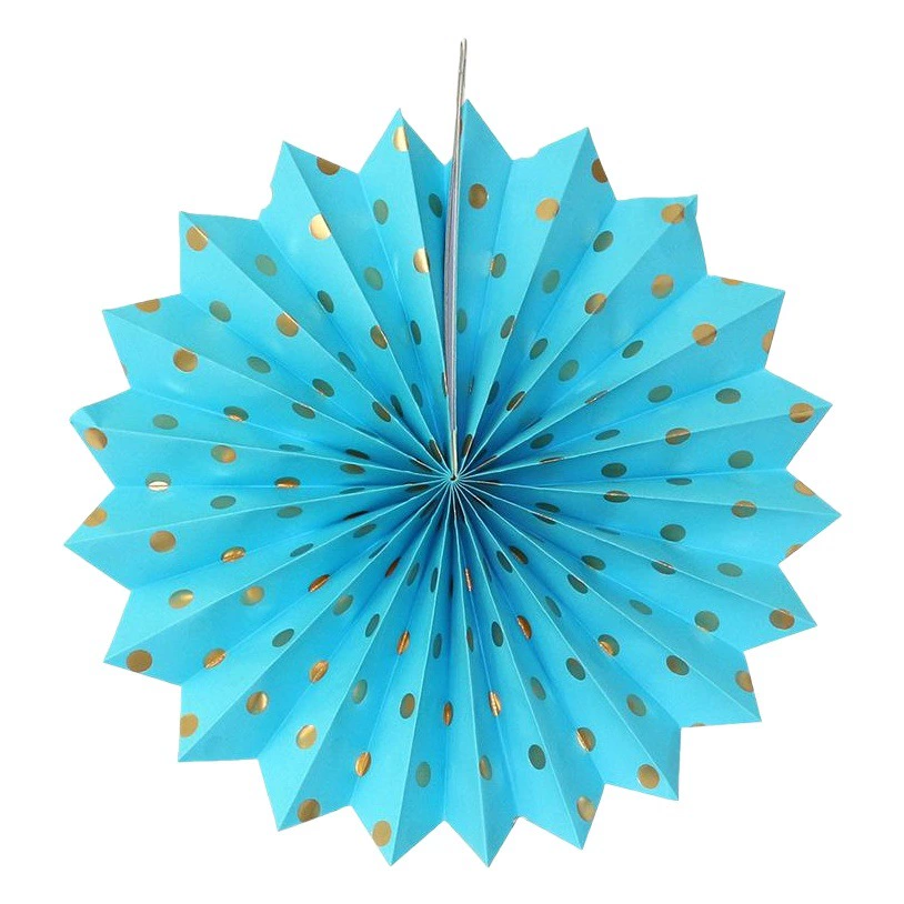 Поделки из бумаги в горошек складной веер костюм праздник день рождения украшения Свадебные украшения Бронзовый складной веер бумажный веер цветок