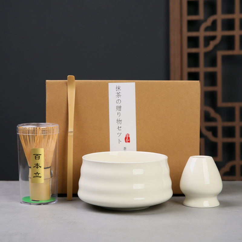 Cepillo de té de matcha de 100 centavos de matcha