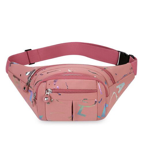 Large Capacity Waterproof Work Sports Phone Waist Bag for Women Running Fashion Versatile Crossbody Bag Coin Purse Trendy