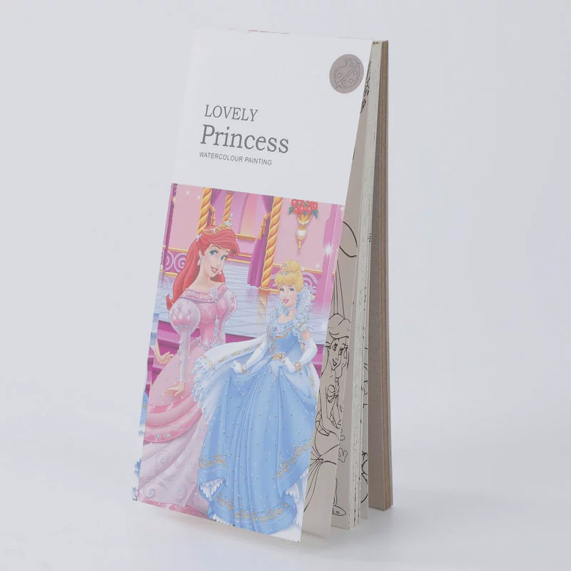 Детская акварельная раскраска, 3–6 лет, тематические наборы картинок, 18.5×8 см