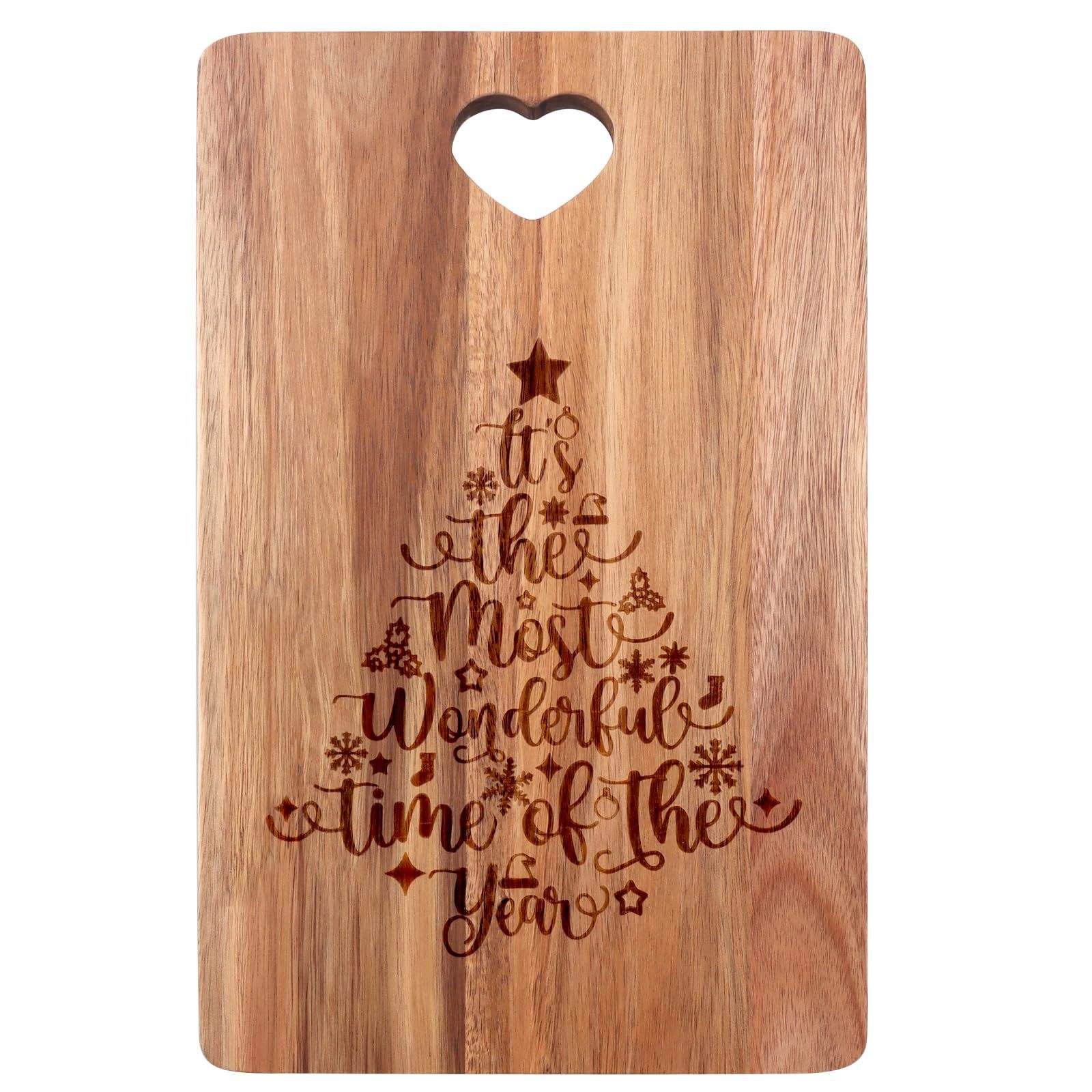 相思木餐盘简约创意圣诞面包托盘木质水果甜点牛排砧板实木菜板