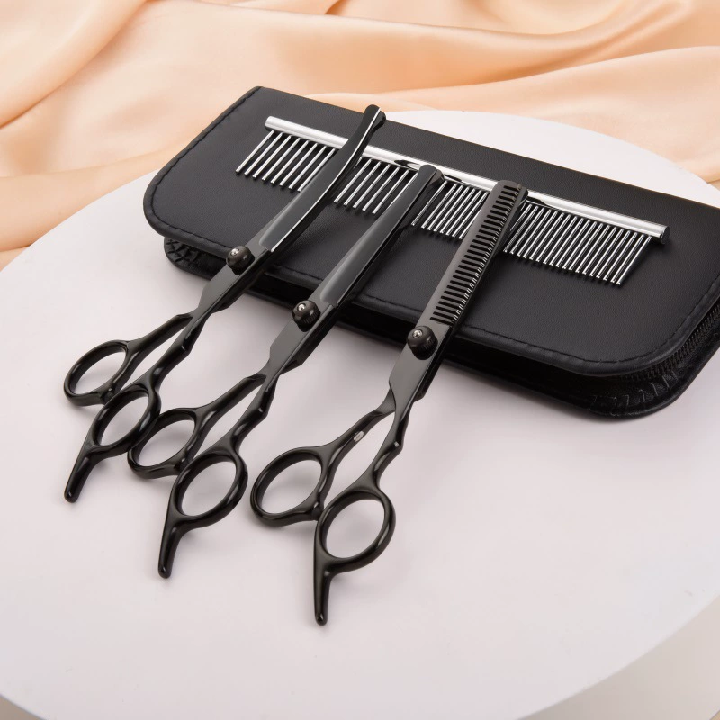 Cosmetic scissors, professional tools set, hair clipper