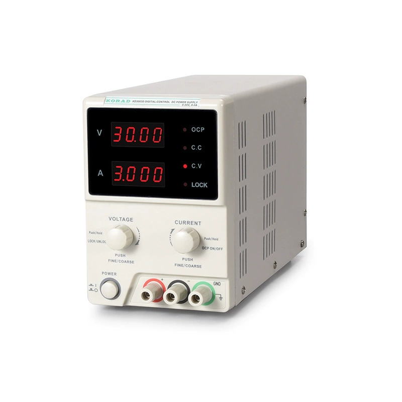 KORAD Core Source Регулируемый источник питания постоянного тока KD3003D Регулируемый источник питания постоянного тока с энкодером Линейный 30v3a