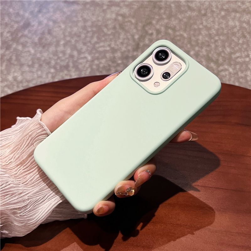 适用液态硅胶oppo reno14手机壳新款RENO13pro纯色12保护套全包11|undefined