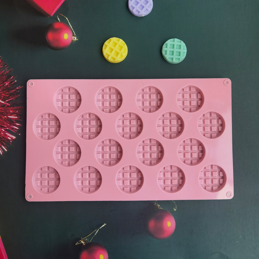 18 gaffles 173 molde de silicona pastel helado pudín molde de postre jabón utensilios