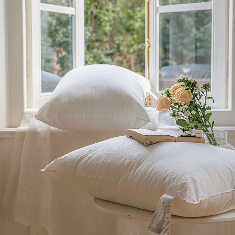 Class A maternal and infant children 60 washed cotton pillow core hotel neck protection single adult student cotton pillow wholesale