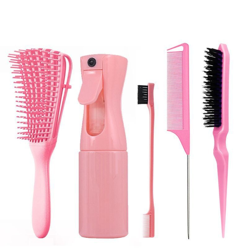 クロスボーダー卸売美髪ツールセットヘアライン櫛ブラシ化粧櫛高圧持続噴霧スプレーポットの髪の形|undefined