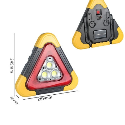 Solar Charging Light Multi-Functional – Warning sign - large-solar-model-built-in-1200ma-battery