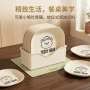 方形家用可爱塑料骨碟