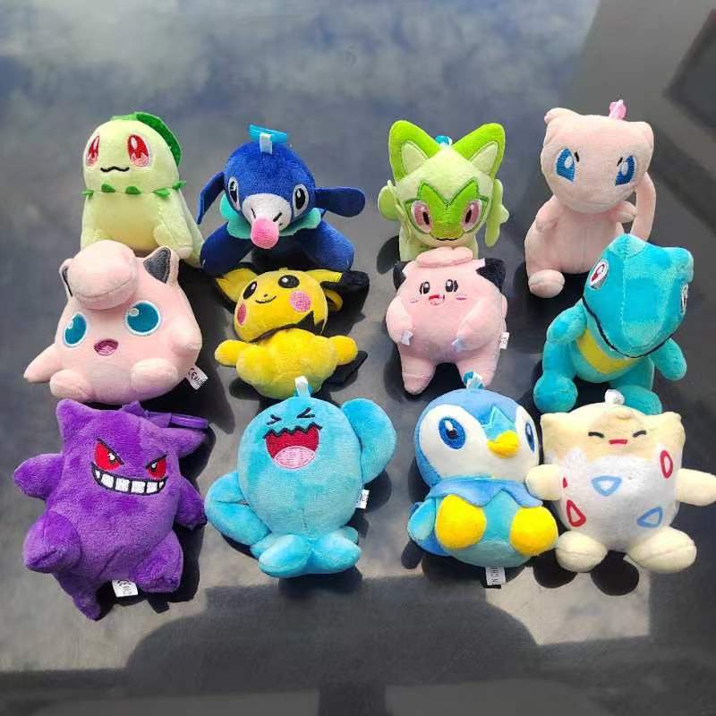 ポケモン ポケモン人形 ミュウツー ゼニガメ ゲンガウルフ ぬいぐるみ ピカチュウ 小さな人形ペンダント|undefined