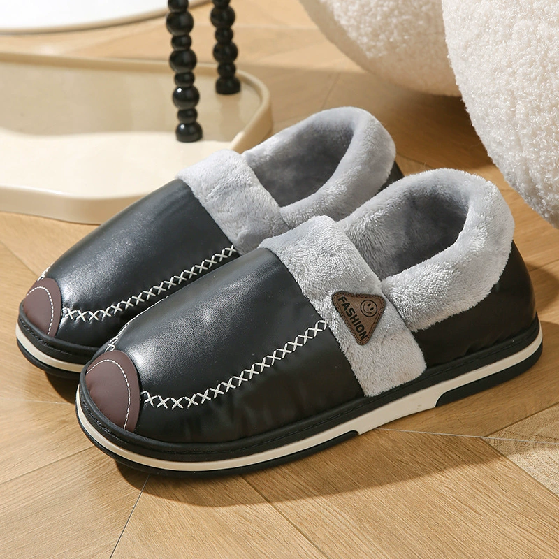 Cute Cartoon Winter Slippers, Plush Cotton Styles (whale, teddy, chubby), Sizes EU 36–47