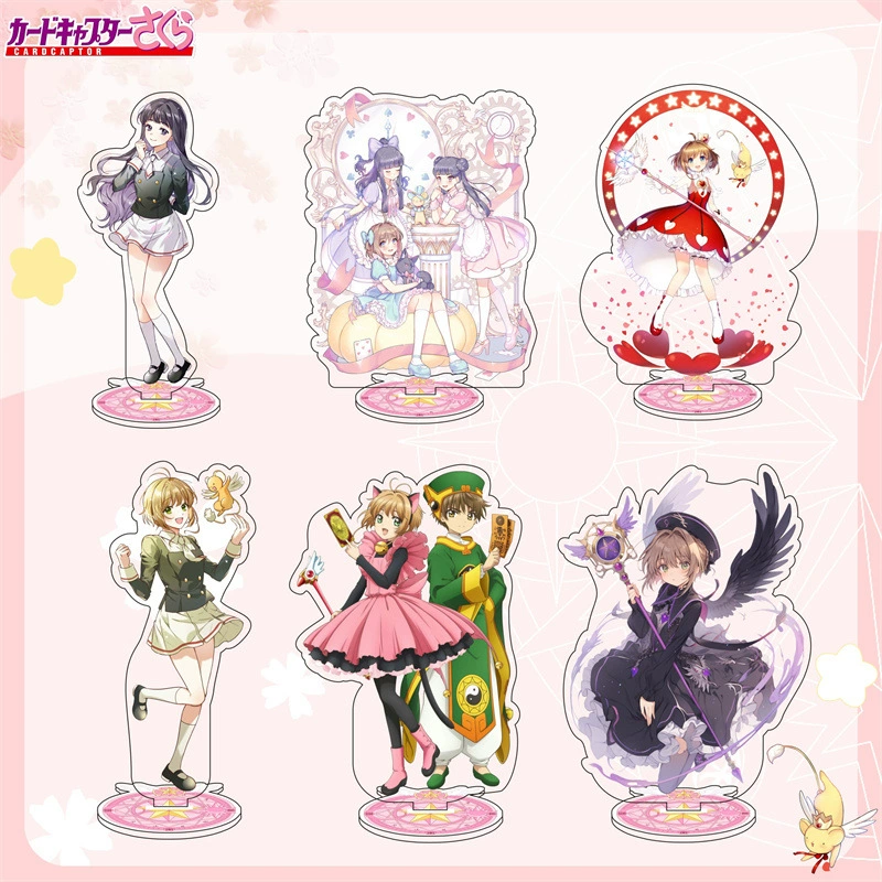 Акриловая фигурка (Lidi Datai) Sakura 2D печать, большая подставка для показа