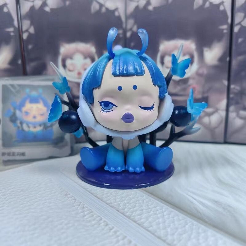 POPMART泡泡玛特SKULLPANDA食梦动物系列盲盒手办sp7代潮玩具摆件|undefined