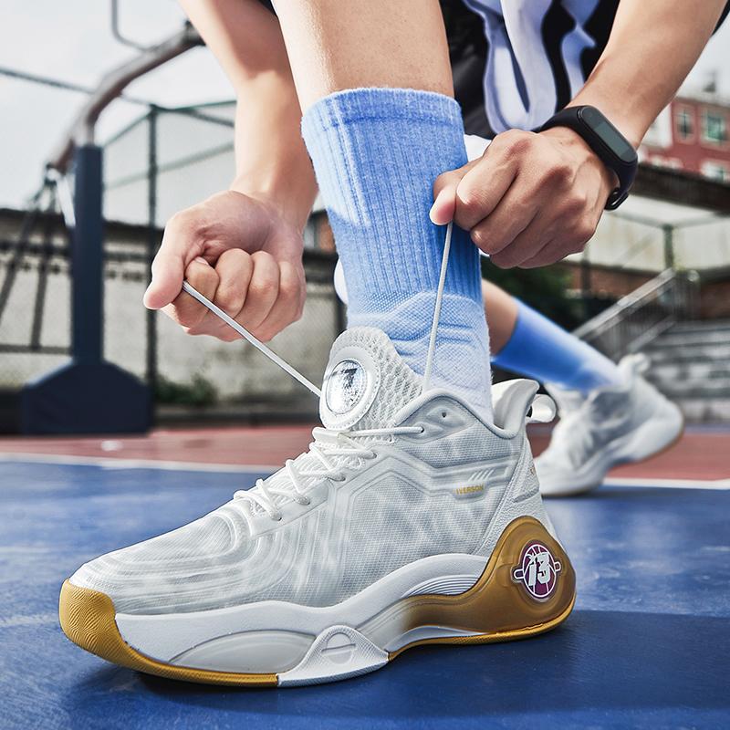 Iverson/Iverson summer new breathable practical basketball shoes non-slip deodorant shock absorption wear-resistant shoes for teenagers