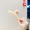 Cute hairgrip, big fashionable crab pin, plush shark, Korean style, new collection, wholesale