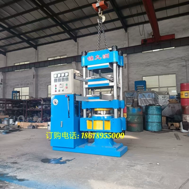 Электрический нагрев двухслойный ручной подъемный четырехколонный 100 тонн резиновый шлифовальный алмазный шлифовальный лист горячего прессования машины