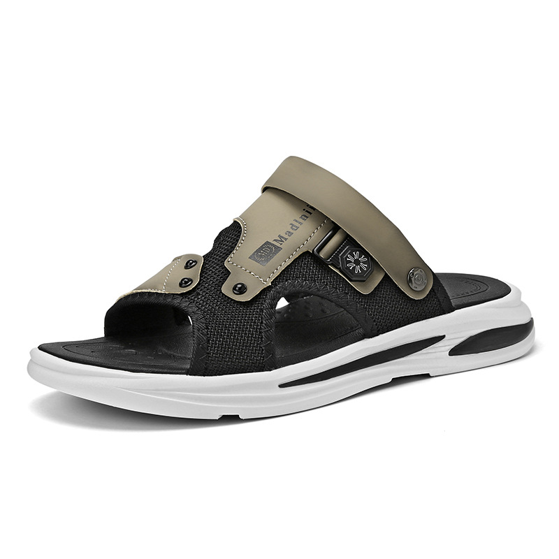2024 sandalias de hombre suaves moda de verano casual juvenil coreano zapatos de playa de dos image 7