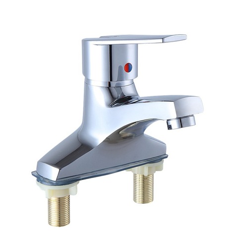Home bathroom sink cold and hot water faucet washbasin face basin two-in-one cold and hot water dual-use bathroom sink faucet