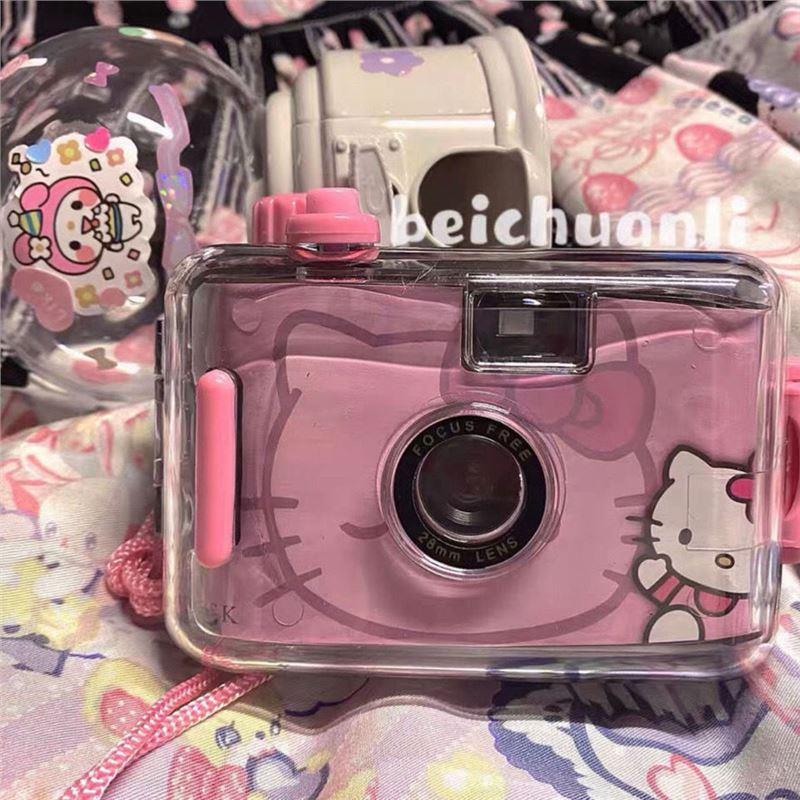 Gray powder camera + 12 pieces of film - official standard