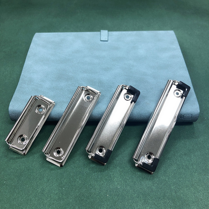 Clip de encuadernación de papelería Clip de placa de metal Clip de placa de hardware de papelería de protección ambiental Accesorios de tablero de escritura wc120a4r