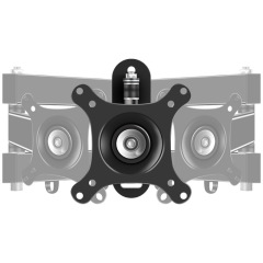 Wall Mount Bracket for Monitor, Wall-Hanging Rotating and Extending Computer Deskmount Screen, Universal 32-inch TV Mount Bracket