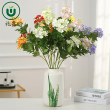 高级感仿真花海棠家居摆件客厅高档插花花艺装饰婚庆摄影道具
