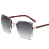 Trend fashionable sunglasses, two-color glasses, 2021 collection, European style