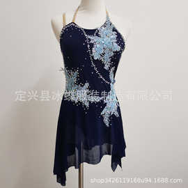 现代抒情服舞钢管舞演出女空中瑜伽比赛服杂技吊环服JC560