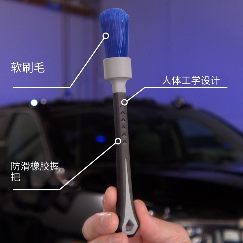 美容クリーニングブラシ、硬毛ブラシ、隙間コーナー、カー用品、長柄ブラシ、内装クリーニング、ファインダスト除去タイヤブラシ|undefined
