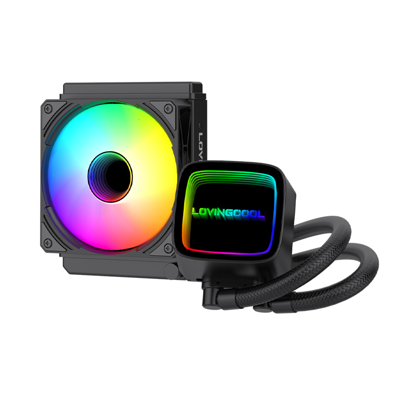 Cross-espejo HK todo en uno enfriado por agua CPU disipador de calor argb ventilador de chasis interAMD placa base universal 360 refrigerado por agua