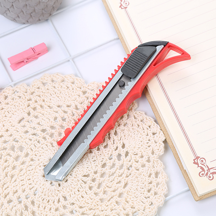 Cuchillo de uso general grande personalizado para estudiantes y niños cortador de papel hecho a mano papel tapiz de acero inoxidable cuchillo de herramienta de papel tapiz