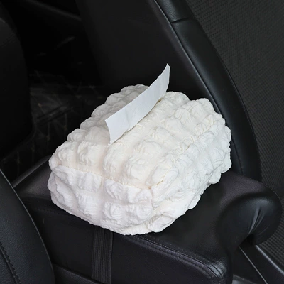 Fabric Hanging Armrest Box | Car tissue box/set