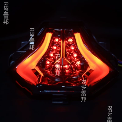 Tail light R15Z LED tail light - daytime-running-warning-red-red-steering-yellow