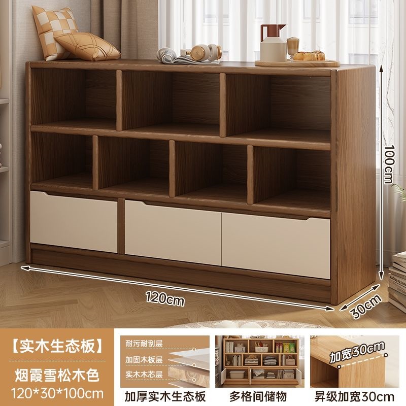 [upgrade | color jumping style] smoky cedar wood color + white cabinet door 120