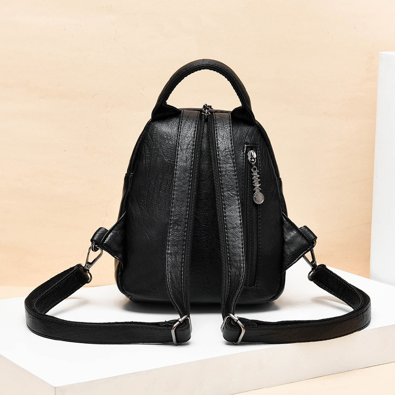 Mochila de mujer, mochila de viaje práctica, mochila de dos usos, gran capacidad, mochila de hombro para madres, nuevas bolsas de mediana edad.