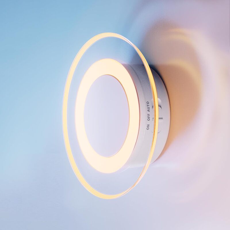 Cross-Border Magnetic Motion Sensor Night Light with Adhesive Base Cruise Rechargeable Battery Powered Cordless Luminous Light