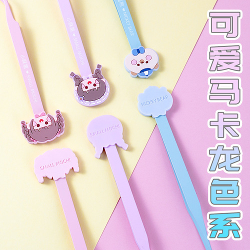 Small mochi hand account tweezers handmade hand account tool Niezi hand account DIY pointed elbow straight head clip Gu card clip