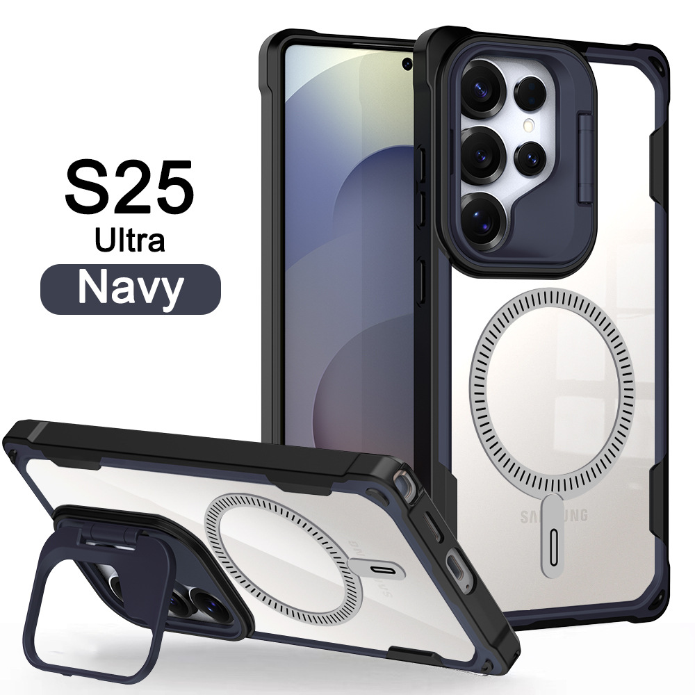 跨境甲骨盾适用于 S25ultra手机壳三星S25二合一支架磁吸24后壳