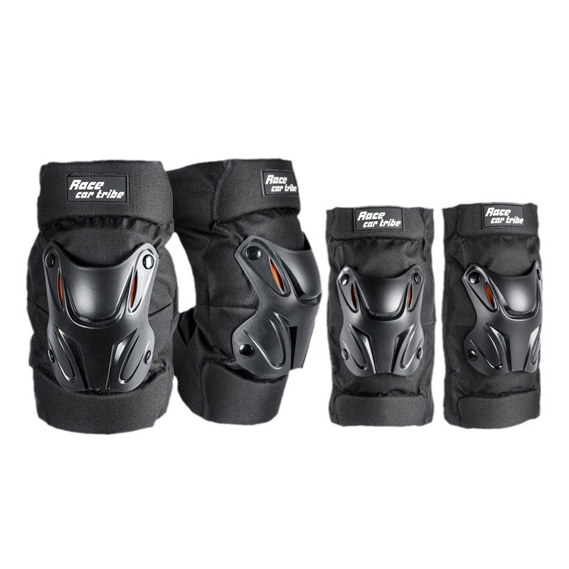 Motocicleta bicicleta equipo de protección rodillera codo de cuatro piezas fuera de la carretera resistente a caídas suministros de equitación HJ-05D